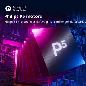 PHILIPS 50PUS8807 50inc 126 cm 4K UHD Android TV,3 Taraflı Ambilight,Uydu Alıcı