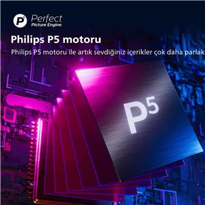 PHILIPS 58PUS8507 58inc 146 cm 4K UHD Android TV,3 Taraflı Ambilight,Uydu Alıcı