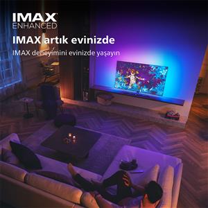 PHILIPS 55OLED807 55inc 139 cm 4K UHD Android Smart OLED TV,Uydu Alıcılı