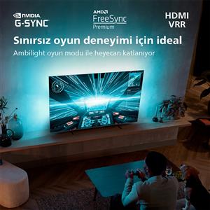 PHILIPS 65OLED707 65inc 164 cm 4K UHD Android Smart OLED TV,Uydu Alıcılı