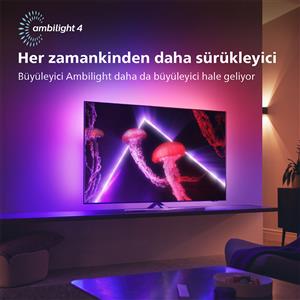 PHILIPS 65OLED807 65inc 164 cm 4K UHD Android Smart OLED TV,Uydu Alıcılı