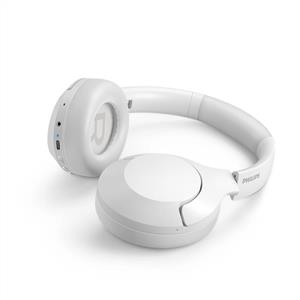 PHILIPS TAH8506WT BT ANC PRO KULAK ÜSTÜ KULAKLIK 60H DOKUNMATİK HI-RES - BEYAZ