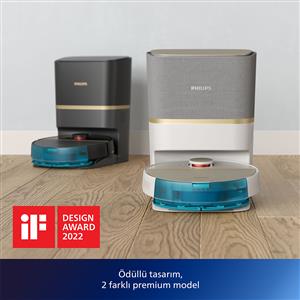 Philips XU7100/02 HomeRun 7000 Serisi Aqua Otomatik Boşaltma İstasyonlu Robot Süpürge