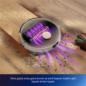 Philips XU7100/02 HomeRun 7000 Serisi Aqua Otomatik Boşaltma İstasyonlu Robot Süpürge