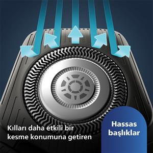 Philips  S5887/10 5000 Serisi Islak ve Kuru Tıraş Makinesi