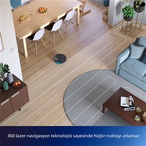 Philips XU3000/01 HomeRun 3000 Serisi Islak&Kuru Robot Süpürge Siyah