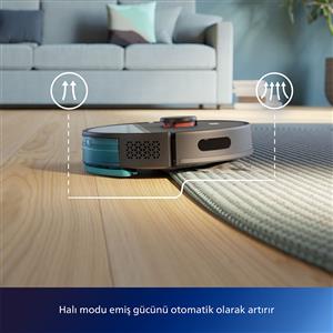 Philips XU3000/01 HomeRun 3000 Serisi Islak&Kuru Robot Süpürge Siyah