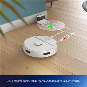 Philips XU3000/01 HomeRun 3000 Serisi Islak&Kuru Robot Süpürge Siyah