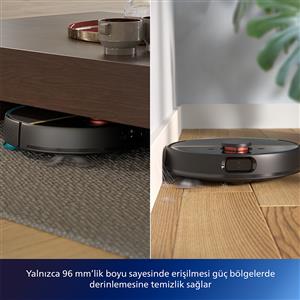 Philips XU3000/01 HomeRun 3000 Serisi Islak&Kuru Robot Süpürge Siyah