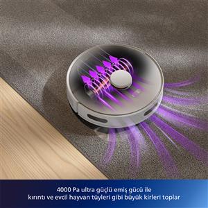 Philips XU3000/02 HomeRun 3000 Serisi Islak&Kuru Robot Süpürge Beyaz