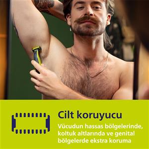 PHILIPS QP630/51 ONE BLADE YEDEK BIÇAK (3'Lü)