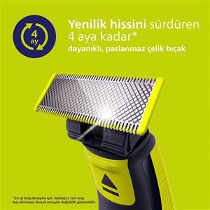 PHILIPS QP630/51 ONE BLADE YEDEK BIÇAK (3'Lü)
