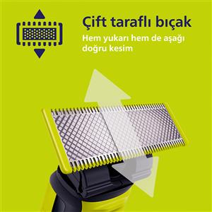 PHILIPS QP630/51 ONE BLADE YEDEK BIÇAK (3'Lü)