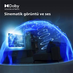 Philips Ambilight TV 8108 75''(189 cm) 4K UHD Dolby Vision, Dolby Atmos,Smart TV