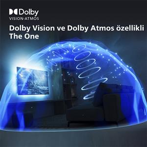 Philips Ambilight TV The One 65PUS8508 65''(164 cm) 4K UHD Dolby Vision,Google