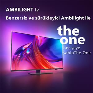 Philips Ambilight TV The One 65PUS8808 65''(164 cm) 4K UHD Dolby Vision,Google