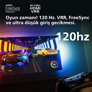 Philips Ambilight TV The One 65PUS8808 65''(164 cm) 4K UHD Dolby Vision,Google