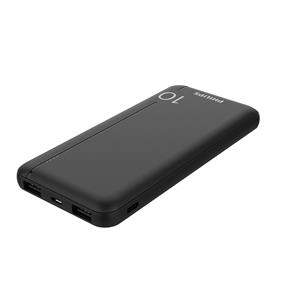 PHILIPS DLP1812PB/00 10.000 mAh Powerbank 2xUsb Usb-C Çıkış PD- SİYAH