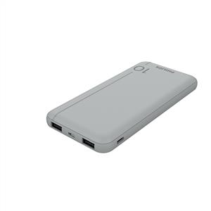 Philips DLP1812PV/00 10.000 mAh Powerbank 2xUSB-A + USB- C Çıkış PD - Gümüş