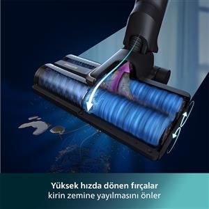 Philips XW7110/01 Aqua Trio 7000 Serisi Kablosuz Dikey Süpürge