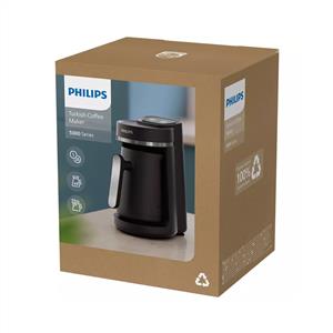 PHILIPS HDA150/61 Türk Kahve Makinesi (Siyah/Gümüş)