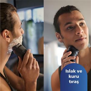 Philips X3021/00 3000X Serisi Islak ve Kuru Şarjlı Tıraş Makinesi