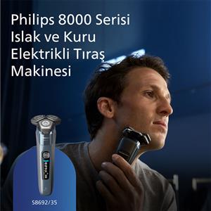 Philips S8692/35 8000 Serisi Islak ve Kuru Şarjlı Tıraş Makinesi