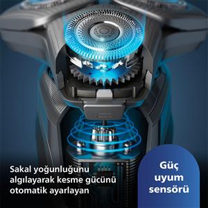 Philips S8692/35 8000 Serisi Islak ve Kuru Şarjlı Tıraş Makinesi