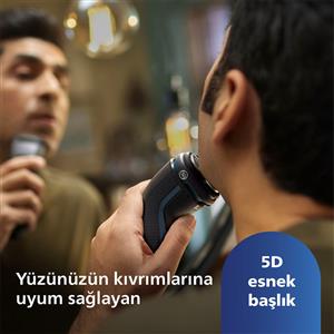 Philips S3144/00 3000 Serisi Islak ve Kuru Şarjlı Tıraş Makinesi