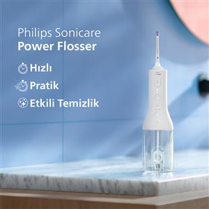PHILIPS HX3826/31 SONICARE 3000 SERİSİ ŞARJ EDİLEBİLİR DİŞ ARASI TEMİZLEYİCİ