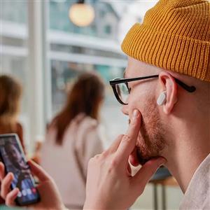 Philips TAT3508WT/00 ANC Gerçek Kablosuz Bluetooth Kulaklık - Beyaz