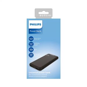 Philips DLP1810CB/00 10.000mAh Powerbank- Siyah