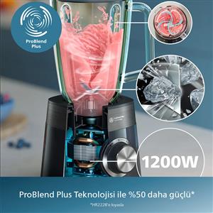 PHILIPS HR3030/00 PROBLEND CAM HAZNELİ SMOOTHIE BLENDER (1200 W.)