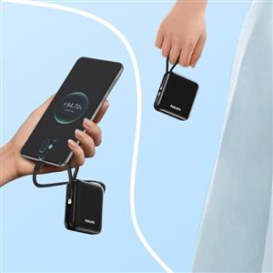 Philips DLP5713CB/00 10.000 mAh 22,5W 1xUSB-A, 1xUSB-C - Siyah