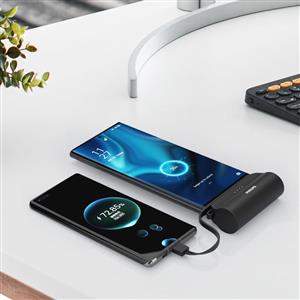 Philips DLP2550CB/00 5.000 mAh USB-C Dahili Kablolu Hızlı Şarj Powerbank - Siyah