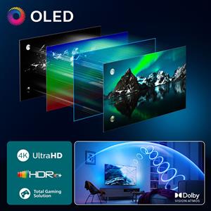 Philips Ambilight TV 55OLED760 4K UHD OLED 139cm 55" Smart TV Dolby Vision TitanOS