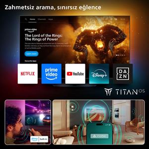Philips Ambilight TV 65OLED760 4K UHD OLED 164cm 65" Smart TV Dolby Vision TitanOS