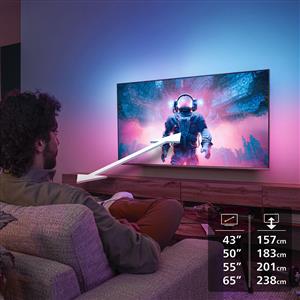 Philips Ambilight TV 50PUS8500 4K UHD QLED 126cm 50" Smart TV Dolby Atmos Titan OS