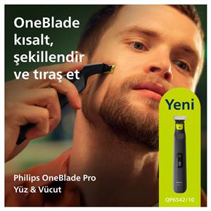 PHILIPS QP6542/10 One Blade Pro (Yüz+vücut)