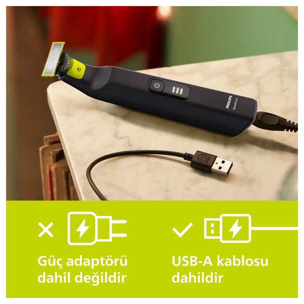 PHILIPS QP6542/10 One Blade Pro (Yüz+vücut) - Vatan Bilgisayar
