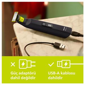 PHILIPS QP6542/10 One Blade Pro (Yüz+vücut)