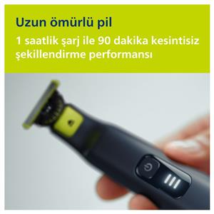 PHILIPS QP6542/10 One Blade Pro (Yüz+vücut)
