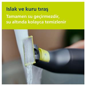 PHILIPS QP6542/10 One Blade Pro (Yüz+vücut)