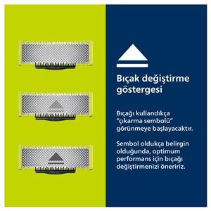 PHILIPS QP6542/10 One Blade Pro (Yüz+vücut)