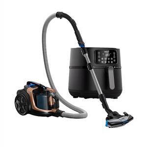 Philips XB7151/07 + HD9285/96 Toz Torbasız Süpürge / Airfryer Set