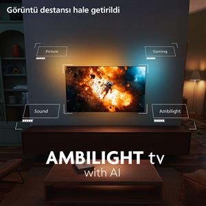 Philips Ambilight TV 55OLED810/12 4K UHD OLED 139cm 55" Smart  Dolby Atmos Google TV