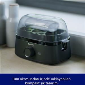 Philips 3000 Serisi HD9137/90 Yumurta Pişirici
