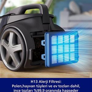 Philips XB9550/10 Toz Torbasız Elektrikli Süpürge