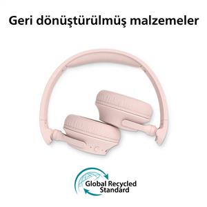 Philips TAH4000PK 32mm, BT6.0, Dinamik Bas, 70 Saat, Kablosuz Kulak Üstü Kulaklık - Pembe