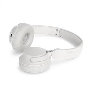 Philips TAH4000WT Kablosuz Kulak Üstü Kulaklık, Dinamik Bas, 70 Saat Beyaz